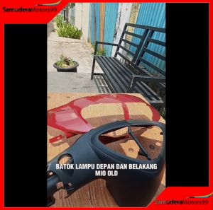 Batok Lampu Depan Dan Belakang Mio Lama/Mio OLD MERAH MAROON 1 Set