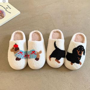 MOLIDA | Thick Warm Anti-slip Cotton Slippers
