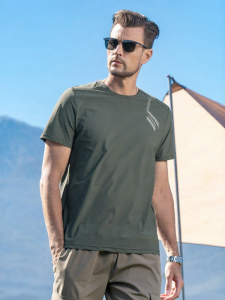Enjeolon | Quick-Drying Lightweight T-Shirt with Elastic and Cooling Function