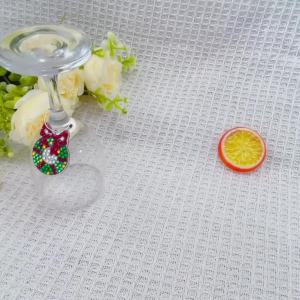 6pcs/set Mandalas Diamond Painting Keychains Accessories for Cup Acrylic Diamond Art Pendants for Cups and Bags Decoration