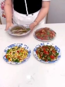 [Combo 3 set ] Set 100 Màng Bọc Thực Phẩm Có Túi Đựng Hình Gấu