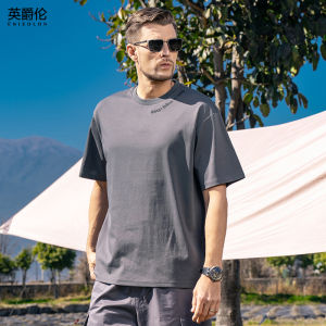 Enjeolon | Cool Silk Cotton Loose T-Shirt