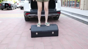Car Trunk Storage Box High-Grade Leather Material Car Storage Box Foldable Car Interior Supplies