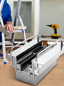 Tool Box Stainless Steel Multi-Function Tool Box Set Industrial Grade Tool Box Storage