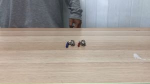 บอลวาล์ว ขนาด 3/8 แดง เกลียวนอก 1/4 MIP 9WAREE