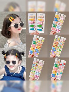 Cute Colorful Childrens Hair Clips Side Bangs Hair Accessories Girls Lovely Hairpins Fresh out New Style Korean Fashion