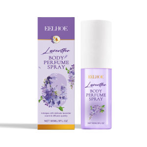 EELHOE Lavender Body Aromatherapy Spray Leaves Fragrance Lasting Lavender Fragrance Pleasant Fresh Flower Fragrance Spray Floral Scent Perfume Spray Lavender Glamour Release Pheromone Daily Dating Freshing Lasting Fragrance Body Perfume