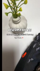 Forgotten Sky Celana Panjang Loreng Jogger Anak Usia 1-12 Tahun Celana Tactical Anak Laki-laki Perempuan Long Jogger Pants