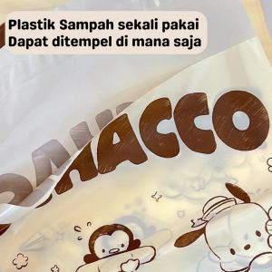 Plastik Tempat Sampah Tempel Mobil Sisi Meja Kamar Lucu Sanrio Sekali Pakai