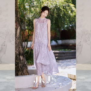 JK&JS | Photo-ready Beachwear Sleeveless Long Dress