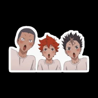 Haikyuu Stickers | Vinyl Matte Laminated Waterproof and Scratchproof