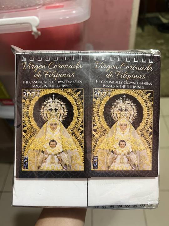 Marian Calendar 2025 (Desk Calendar/ Tent Calendar) | Lazada PH