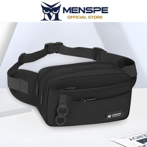 MENSPE Mens Chest Bag Crossbody Bag Waterproof Oxford Cloth Bag Lightweight Waist Bag Sports Bag Casual Bag Fitness Bag Versatile Fashion Chest Bag Travel Bag