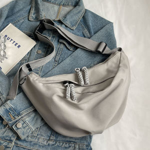 TANGKOU | Large Capacity Broad Strap Canvas Bag For Women
