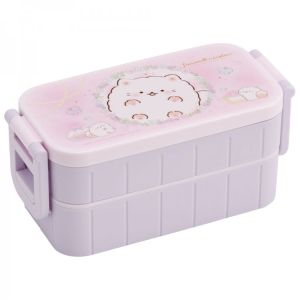 Japanese Style Cartoon Skater Multi-layer Lunch Box Portable Double Layer Bento Box Childrens Meal Box Food Container