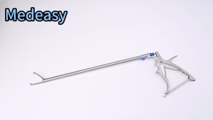10mm Manual Hysteroscope Uterine Grasping Forceps 330mm Stainless Steel High Quality