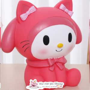 ống tiết kiệm Cinnamoroll size lớn bộ heo hoạt hình kuromi
