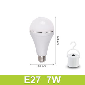 7-15W Rechargeable Bulb LED Outdoor Waterproof Emergency Light Portable Hanging Night Light Adjustable Camping Fishing Garden