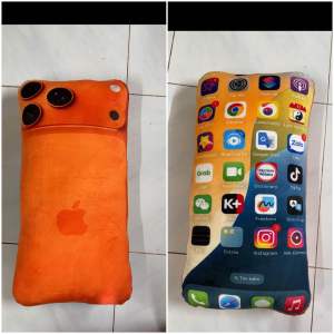 (HOẢ TỐC-HCM) Size To-GẪU BÔNG GỐI ÔM Hình Điện Thoại ip17 Siêu HotLông MịnLoại 1-An ToànSnackStingSiuKay-HCM