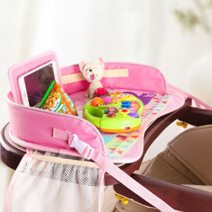 Meja Makan Anak Mobil Car Kids Table Tray Meja Alas Makan Anak Anti Air Untuk Mobil / Stroller Bayi