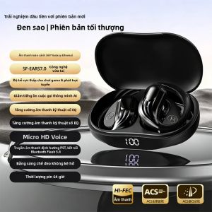 Lenovo | Tai Nghe Không Dây Bluetooth 5.3 Q13 Tai Nghe Chống Ồn Có Móc Tai Tai Nghe Chống Nước Có Mic Điều Khiển Bằng Nút Bấm Dành Cho Thể Thao & Hoạt Động Ngoài Trời