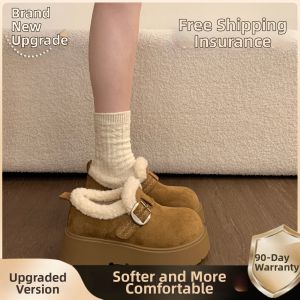 ZHENMO | Thick Heeled Warm Winter Snow Boots