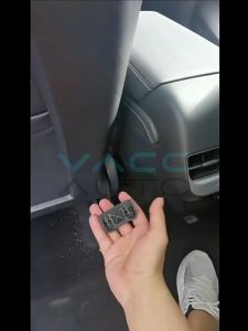 VACC AUTO Rear Seat Moving Rails Anti-Kick Rear Seat Guide Rails For Tesla Model Y 2020-2024 Car Accessories