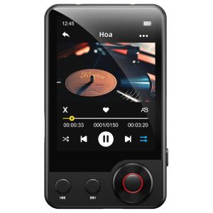128GB HiFi Lossless MP3 MP4 Player Bluetooth 5.3 2.4 Màn Hình Cảm Ứng Giắc Âm Thanh Kép Loa Tích Hợp Đài FM Giọng Nói Di Động