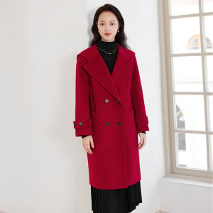 Yigue | Warm 100% Wool Double-sided Womens Coat