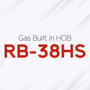 Rinnai RB-38HS Three Burner Stainless Built-in Hob