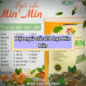 NGŨ CỐC LỢI SỮA CAO CẤP MIN MIN NGŨ CỐC BẦU CHUẨN ORGANIC 500g