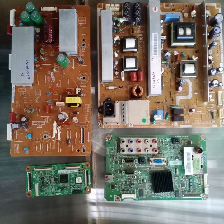 bo mạch tivi Samsung 42C430A1,42C430,bo xử lý,khiển,nguồn,main chính ...