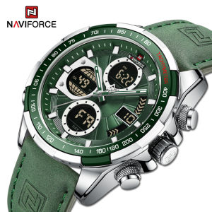 Đồng Hồ NAVIFORCE Thời Trang Đồng Hồ Quân Đội Dành Cho Nam Cao Cấp Chính Hãng Thể Thao Chronograph Thạch Anh Chống Thấm Nước Đồng Hồ Kỹ Thuật Số Đồng Hồ Đeo Tay