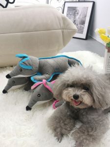 Durable Oxford Fabric Dog Toys Sound Making Large Dog Teeth Chewing Resistant Golden Retriever Husky Big Mouse Toy for Dogs