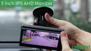 GreenYi 4.3/5/7นิ้ว AHD IPS Monitor 1080P Night Vision รถด้านหลังดูกล้อง170 ° ย้อนกลับกล้อง Night Vision กันน้ำ