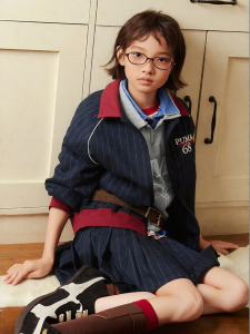 PUMA | Trendy Vintage Children Jacket Striped