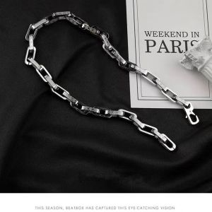 Kalung Model Rantai Titanium / Kalung Rantai Silver