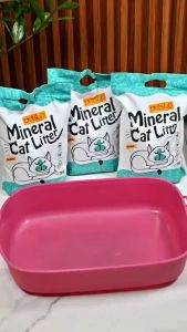 Petsup Mineral Cat Litter Sand Original Lavender Bentonite Cat Litter Sand Mineral Cat Litter Fast Clumping Eliminates Odor