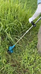 Máy cắt cỏ pin cầm tay máy cắt công nghiệp dùng pin MAKITA 40V KHÔNG CHỔI THAN cỡ lớn 10 inch pin 15cell bảo hành 12 thg