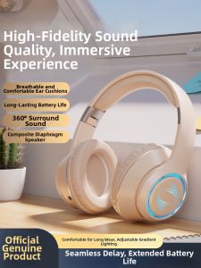 Jipingfan | Noise Canceling Wireless Bluetooth Gaming Headset with Microphone
