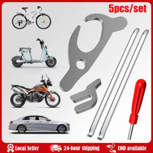 Universal High Torque Tire Wrench High-carbon Steel Black Socket Wrench With Pothook Car Tyre Removal Tool for Car Tire Bead Removal Tool Set for Easy Installation And Dismantling High-Performance Black Socket Wrench with Pothook for Tires