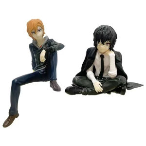 Bandai | Bungo Stray Dogs Dazai Osamu Nakahara Chuuya Japanese Anime Figure Toys Model Dolls toy anime Gift