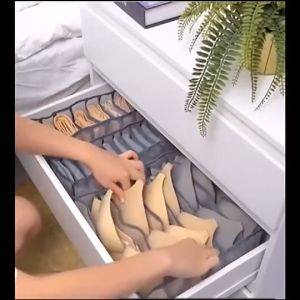 MIYA tempat letak tudung lingerie storage underwear storage organiser underware organizer panty organizer storage socks organizer