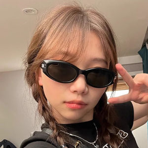 JN IMPRESSION Thời trang hợp thời trang Kính mát nữ bảo vệ khỏi tia UV Retro sáng melanin cảm giác cao cấp đi lại kem chống nắng kính mát