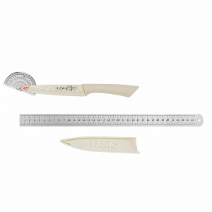 SHI BA ZI ZUO | Attractive Antibacterial Stainless Steel Fruit Knife