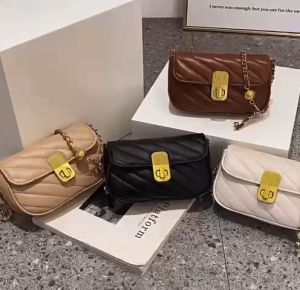 Tas Selempang Bahu Pesta Mini Wanita Import Fashion Korea Terbaru - Shoulder Bag Sling Bag Cewek Kekinian SL100