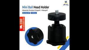 [KN ACC] HEAD MINIBALL PENYAMBUNG HOLDER TRIPOT TRIPOD RINGLIGHT MURAH