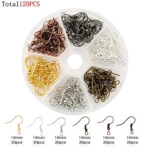 QIAO | Bộ Dụng Cụ Làm Đồ Trang Sức Tự Làm Phụ Kiện Hợp Kim Bộ Khuyên Tai Với Khóa Móc Vòng Nối Mở Dụng Cụ Sửa Chữa Phụ Kiện Trang Sức Hợp Kim Kẽm