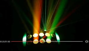 ไฟดิสโก้เลเซอร์ CONDO BUTTERFLY 4in1 มีรีโมทคอนโทรล เหมาะกับ การใช้งานในเธค ผับ บาร์