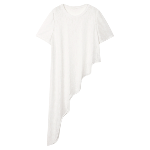 Irregular Lace Heavy Embroidered Large Size Dress